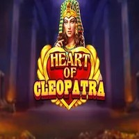 Heart of Cleopatra slot logo by Pragmatic Play at Spinmacho Casino