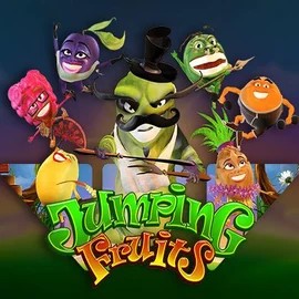 Jumping Fruits slot icon by Wazdan, available at Spinmacho Casino