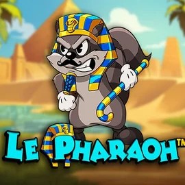 Slots logo of Le Pharaoh from Hacksaw Gaming at Spinmacho Casino