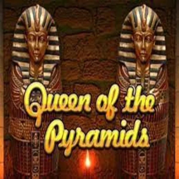 Queen of the Pyramids logo by Playtech Spinmacho Casino